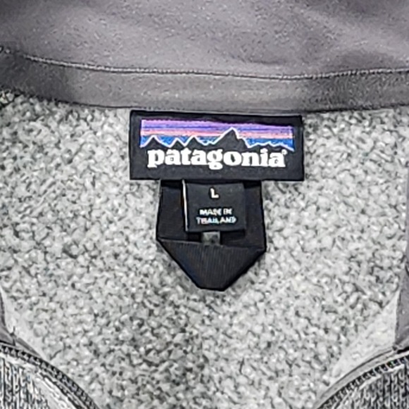 Patagonia Better Sweater Colorado Rockies Elouan Mens Large Gray MLB Baseball - Picture 4 of 16